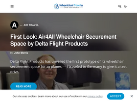 'wheelchairtravel.org' screenshot
