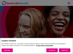 'benenden.co.uk' screenshot