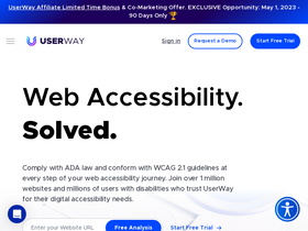 'userway.org' screenshot