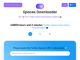 'spacesdown.com' screenshot