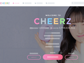'cheerz.cz' screenshot