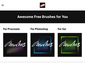 'brushes.work' screenshot