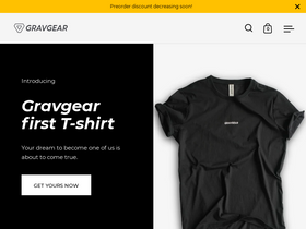 'thegravgear.com' screenshot