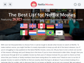 'netflixmovies.com' screenshot