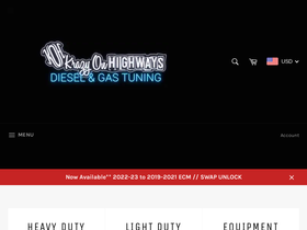 krazyonhighways.com homepage screenshot