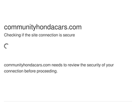 communityhondacars.com