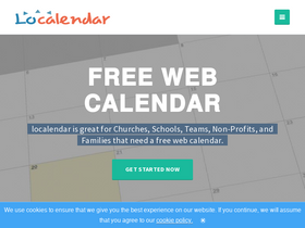 'localendar.com' screenshot