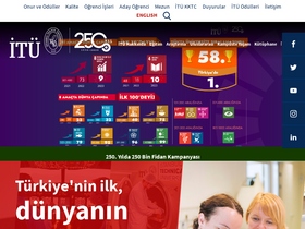 'itu.edu.tr' screenshot