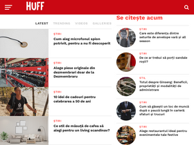 'huff.ro' screenshot