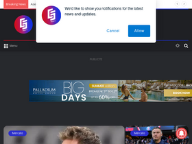 'canal-supporters.com' screenshot