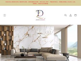 zidnidekori.com homepage screenshot