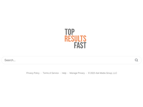 'topresultsfast.com' screenshot