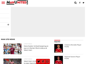 'manunitedcore.com' screenshot