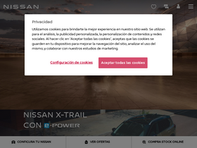 'nissan.es' screenshot