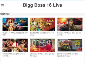 'biggboss16live.net' screenshot