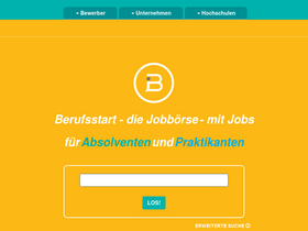 'berufsstart.de' screenshot