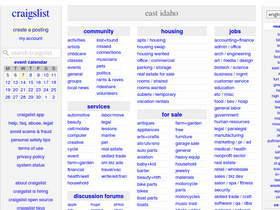eastidaho.craigslist Análisis de tráfico y cuota de mercado
