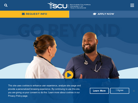 'scuhs.edu' screenshot