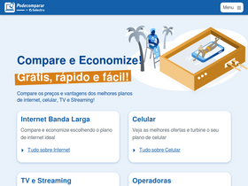 'podecomparar.com.br' screenshot