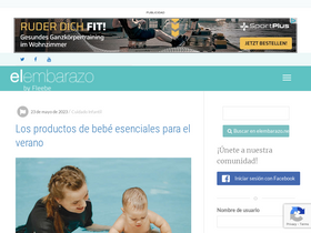'elembarazo.net' screenshot