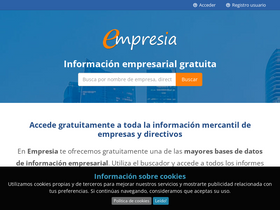 'empresia.es' screenshot