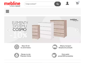 'mebline.pl' screenshot