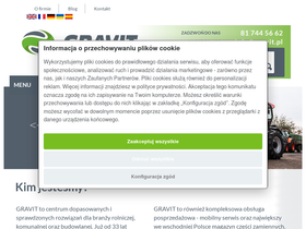 'gravit.pl' screenshot
