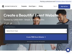 'eventcreate.com' screenshot