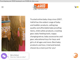 4aKid website screenshot