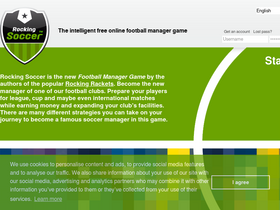 'rockingsoccer.com' screenshot
