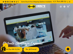 'hercs.com' screenshot