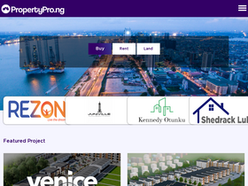 'propertypro.ng' screenshot
