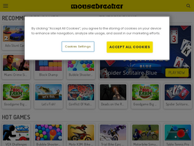 'mousebreaker.com' screenshot