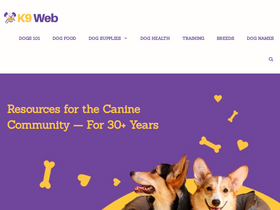 'k9web.com' screenshot