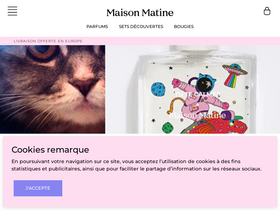 maisonmatine.com