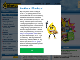 '123drukuj.pl' screenshot