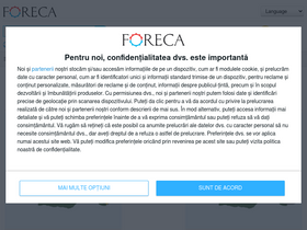 'foreca.ro' screenshot