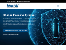 'newtekwebhosting.com' screenshot