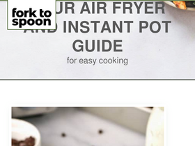 'forktospoon.com' screenshot