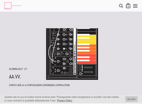 aldebaranrecords.com homepage screenshot