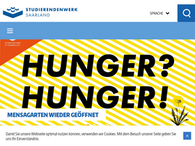 'stw-saarland.de' screenshot