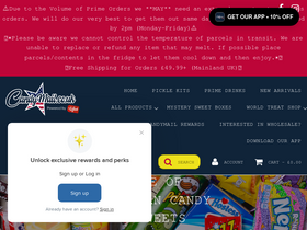 'candymail.co.uk' screenshot