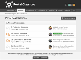 'portalclassicos.com' screenshot
