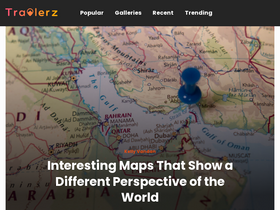 'travlerz.com' screenshot