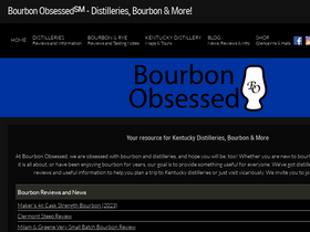 'bourbonobsessed.com' screenshot