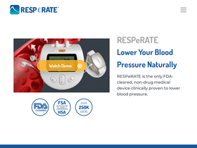 'resperate.com' screenshot