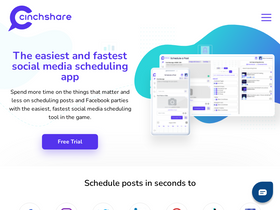 'cinchshare.com' screenshot
