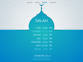 'salah.com' screenshot