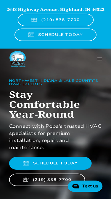 popahvac.com