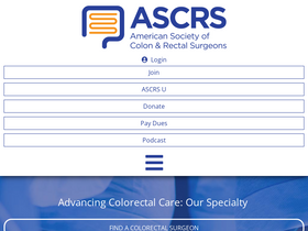 'fascrs.org' screenshot